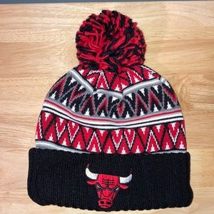 chicago bulls knit hat